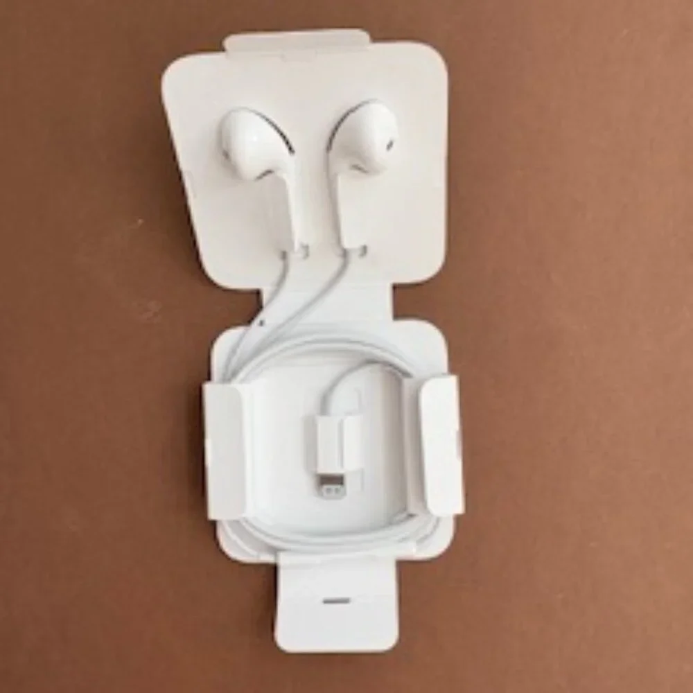 Apple - USB Power Adapter, LIghtning to USB Cable, and EarPods with Connector